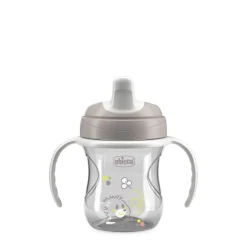 Chicco - Vaso de Aprendizaje 6M+ 200ml - Gris