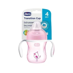 Chicco - Vaso de transición rosa