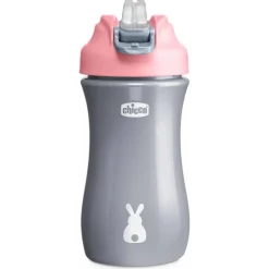 Chicco - Vaso Pop‑Up 350 ml - Rosa