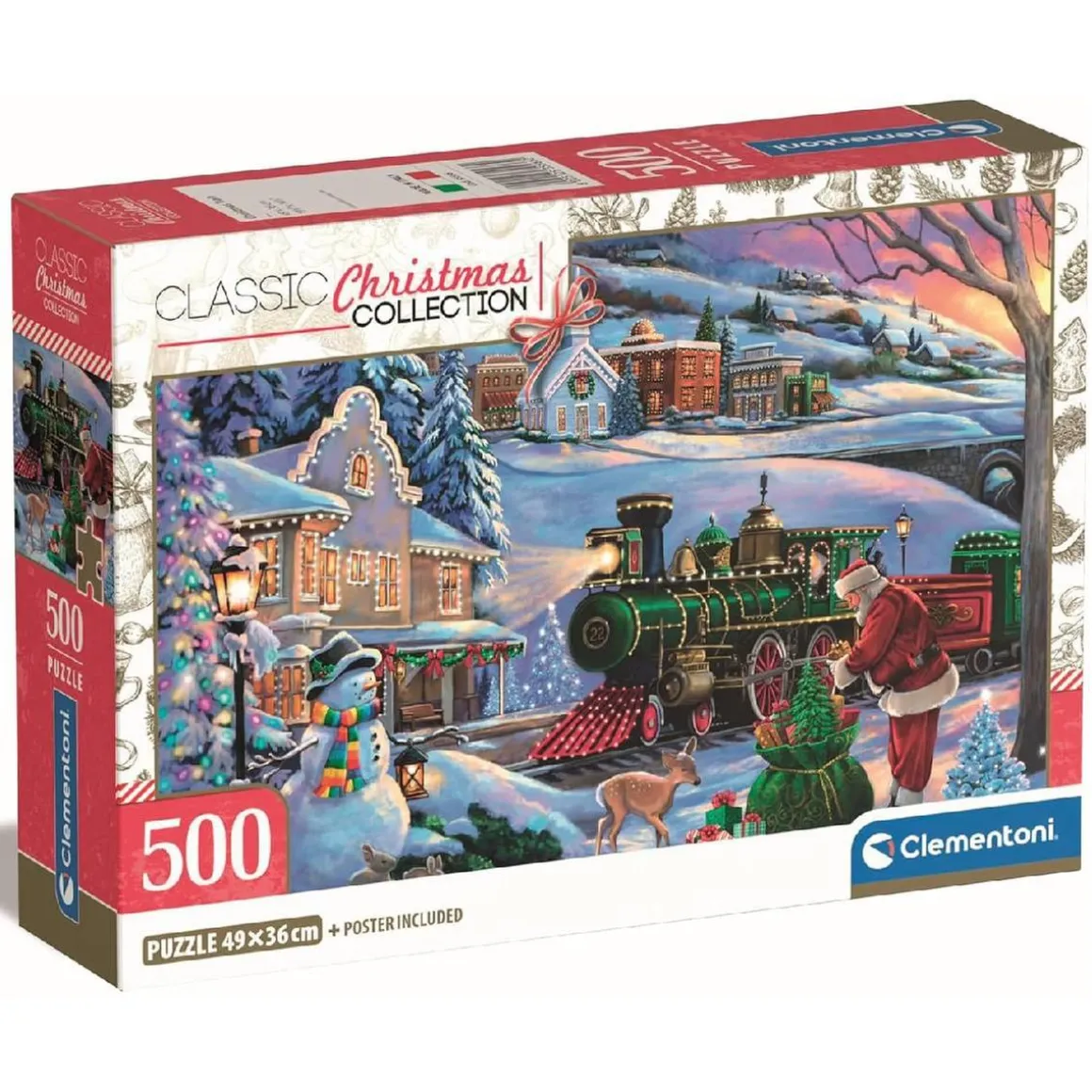 Classic Christmas Collection - Puzzle 500 piezas Christmas Train