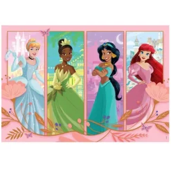 Clementoni - 2 puzzles 60 piezas - Princesas Disney
