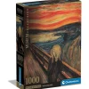 Clementoni - Colección Museum - El Grito - Puzzle de 1000 piezas, Arte y Rompecabezas de Pinturas Famosas ㅤ