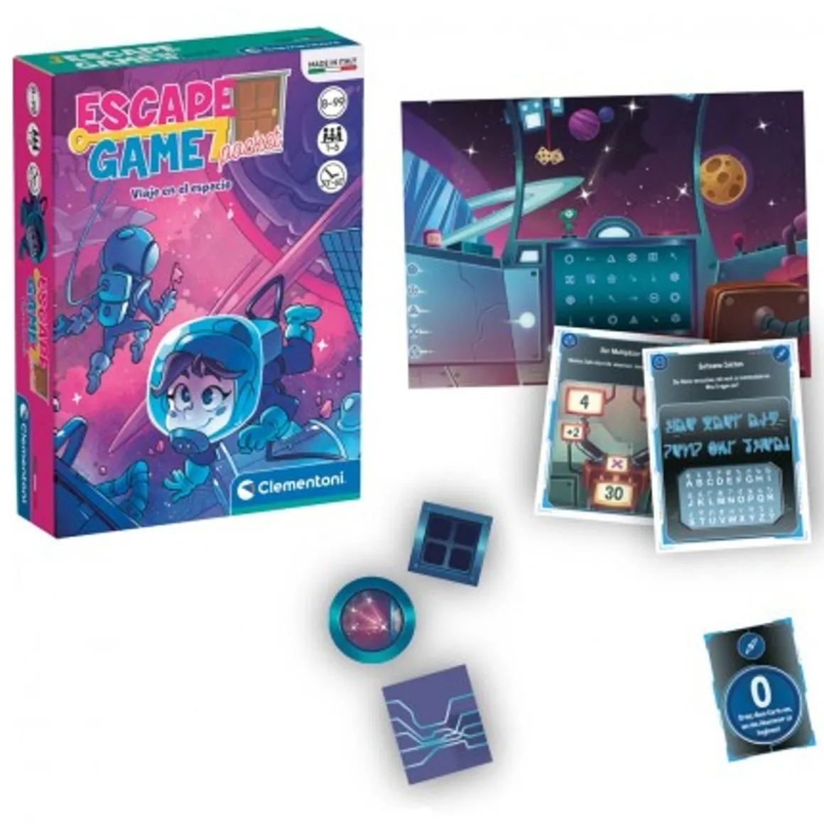 Clementoni - Escape room - Juego de mesa (Varios modelos)