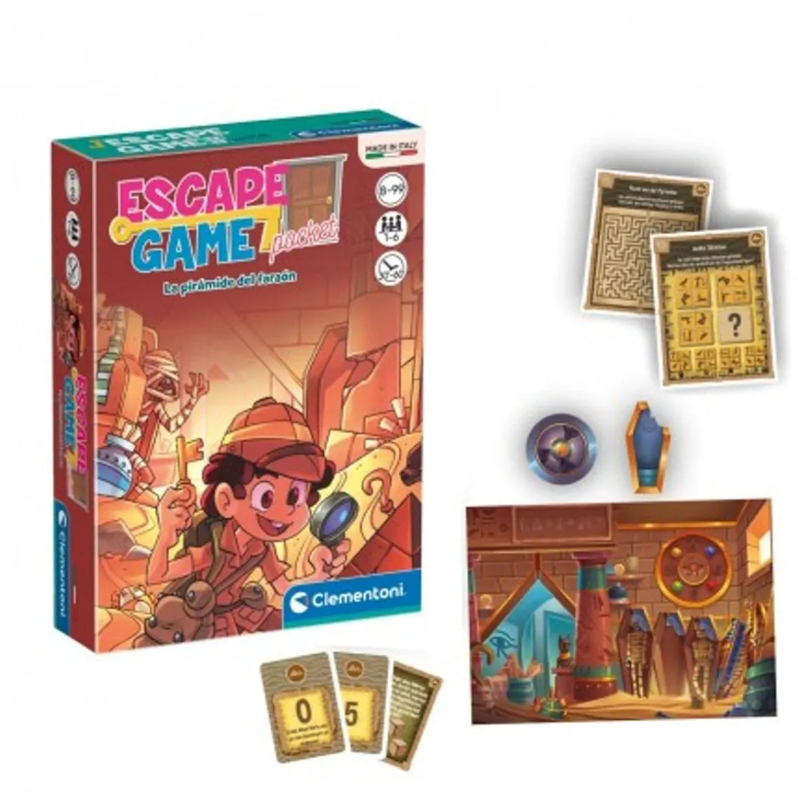 Clementoni - Escape room - Juego de mesa (Varios modelos)