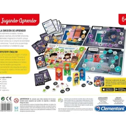 Clementoni - Juego educativo Mistery English en español ㅤ