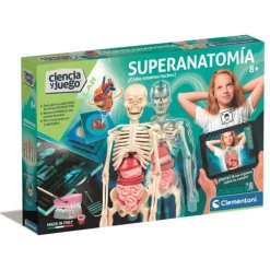 Clementoni - Juego educativo de ciencia y anatomía multicolor ㅤ