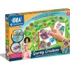 Clementoni - Kit de pegatinas 3D brillantes y diamantes creativo para regalo
