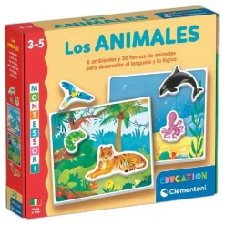 Clementoni - Montessori - Los Animales