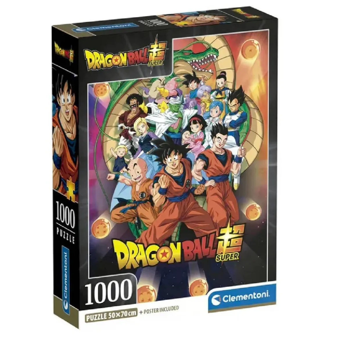 Clementoni - Puzzle 1000 piezas - Dragon Ball Super