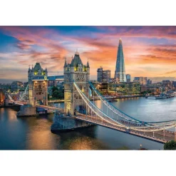 Clementoni - Puzzle 1500 piezas High Quality Collection - Crepúsculo en Londres