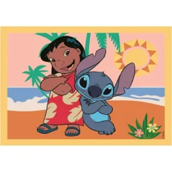 Clementoni - Puzzles progresivos 4 en 1 - Stitch