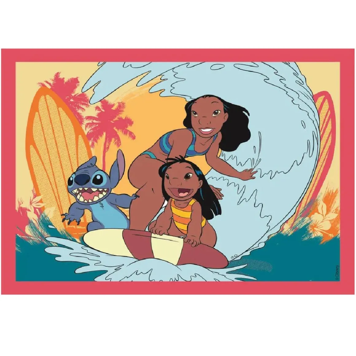 Clementoni - Puzzles progresivos 4 en 1 - Stitch