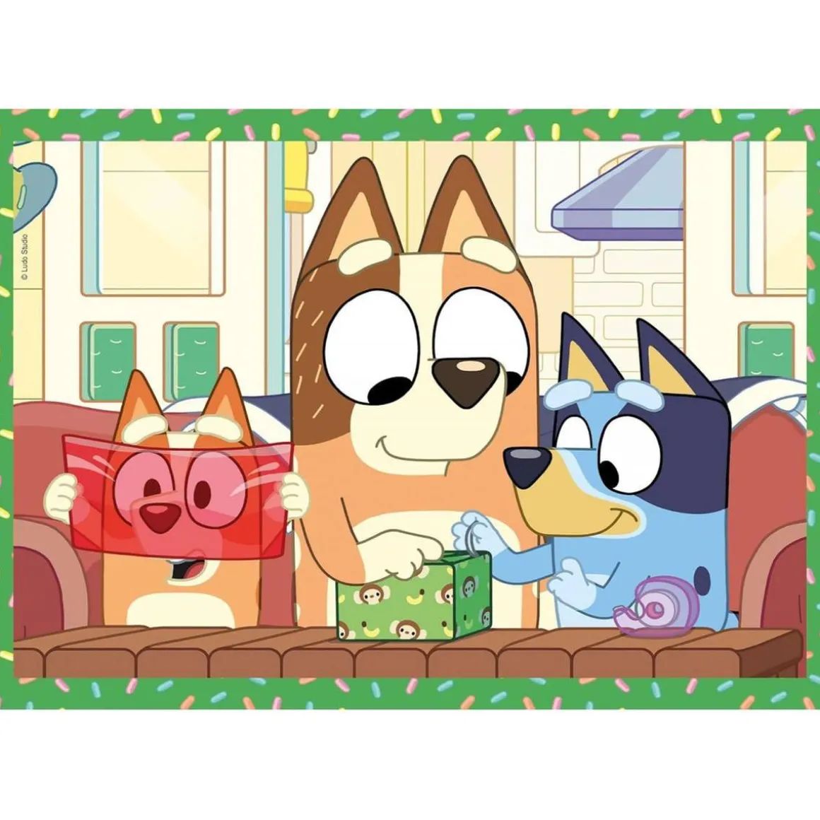 Clementoni - Puzzles progresivos 4 en 1 - Bluey