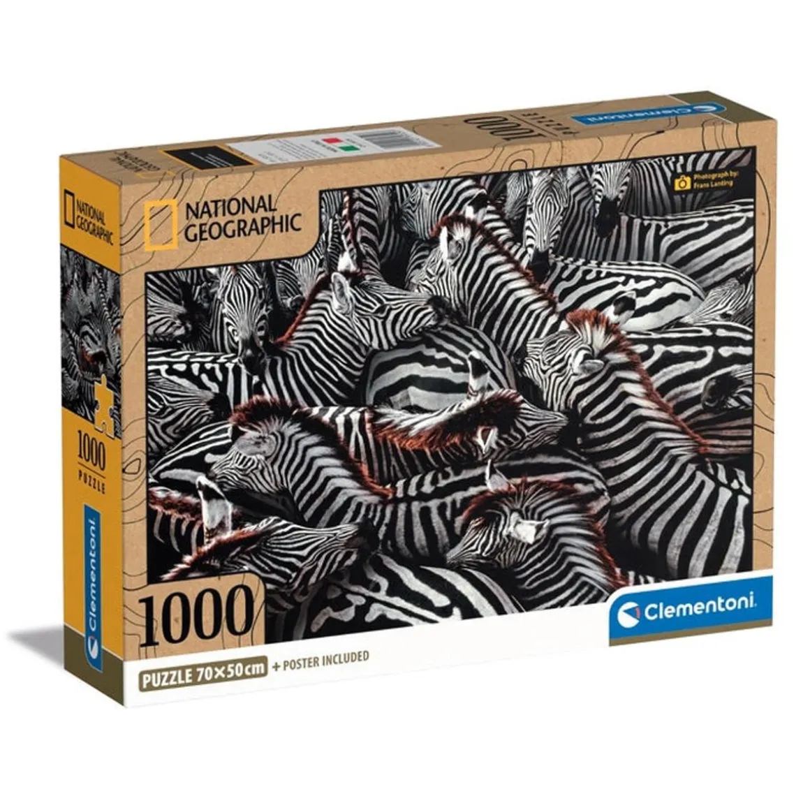 Clementoni - Rompecabezas Paisajes National Geographic 1000 piezas ㅤ