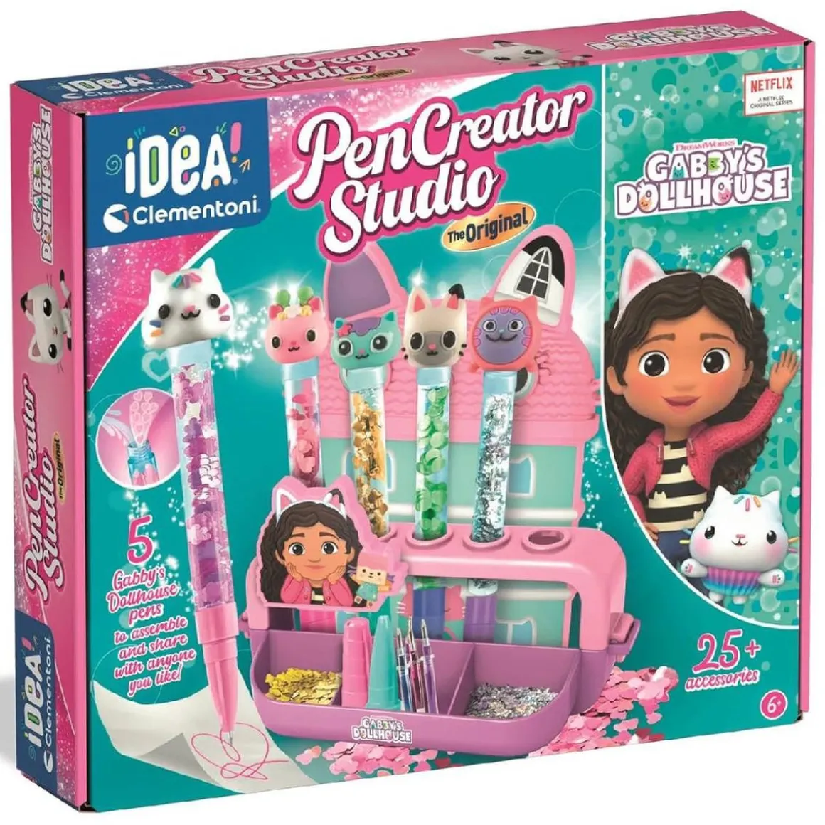 Clementoni Idea! - Laboratorio de bolígrafos - Gabby's Dollhouse