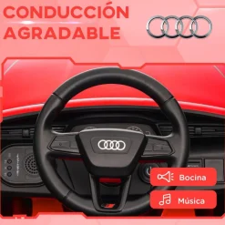 Coche Eléctrico Infantil Audi Q8 Etron Sportback 12V Rojo