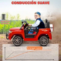 Coche eléctrico Toyota LAND CRUISER Rojo