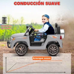 Coche eléctrico Toyota LAND CRUISER Gris