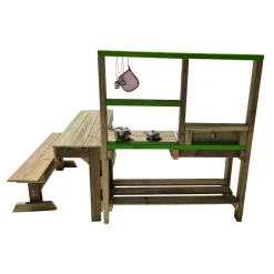 Cocina de madera de exterior Spicy Delicious