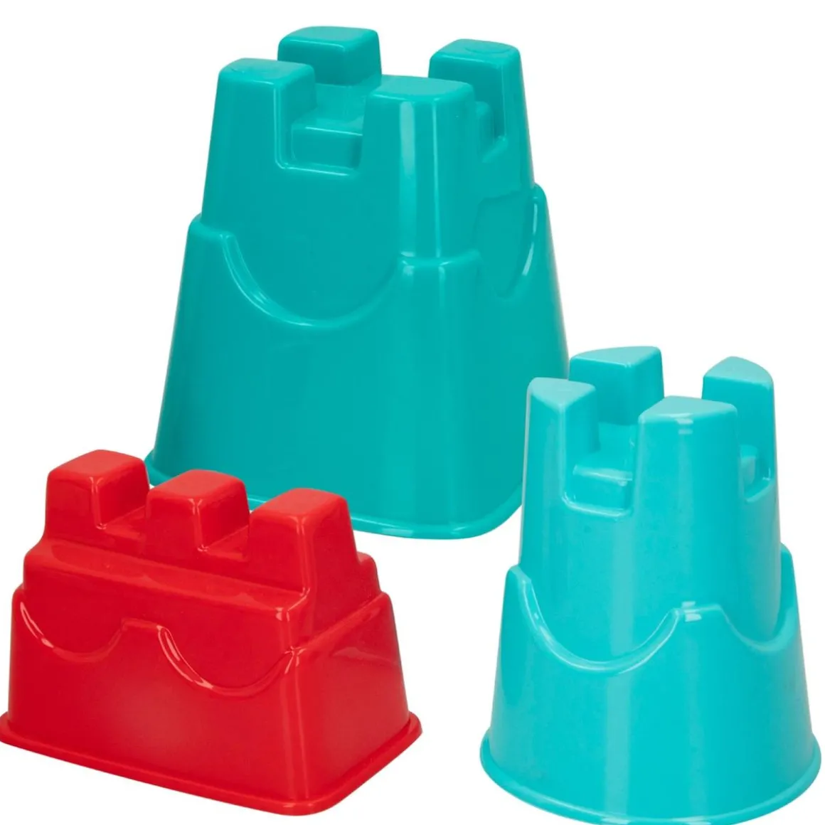 ColorBaby - Set de Playa 3 Moldes de Castillos