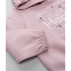Conjunto jogging niña rosa 