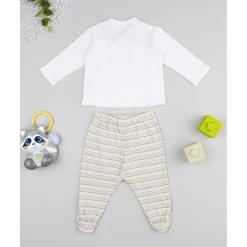 Conjunto leoncito beige