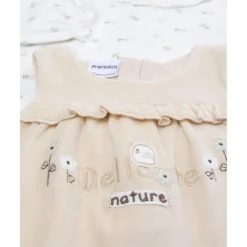 Conjunto peto beige