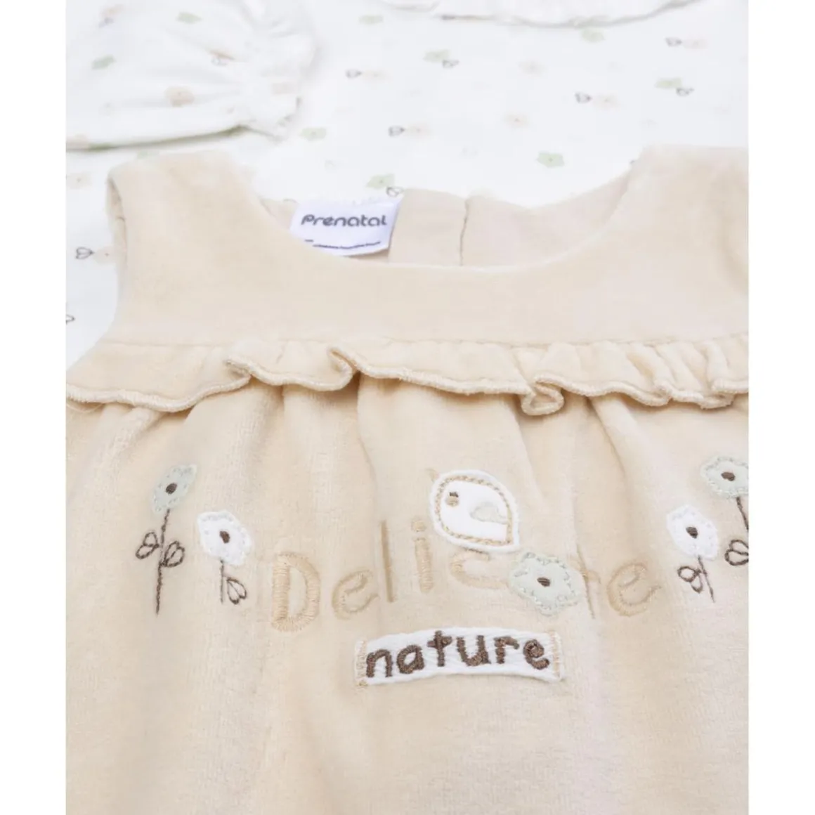 Conjunto peto beige