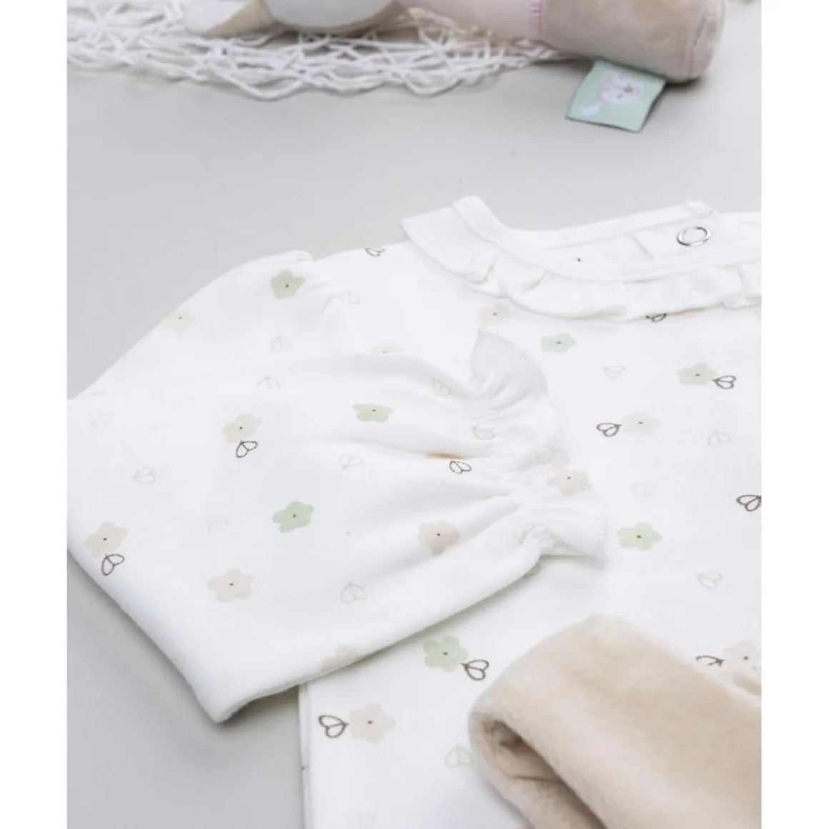 Conjunto peto beige