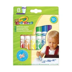 Crayola - 8 Rotuladores lavables