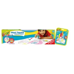Crayola - Maxi Tapete Colorea y Borra