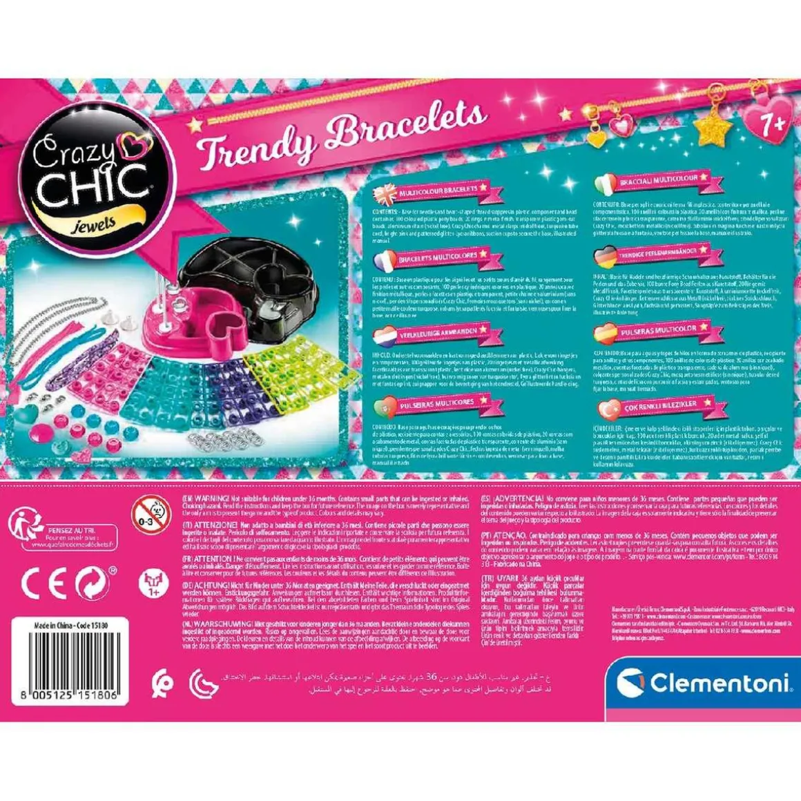 Crazy Chic - Brazaletes Multicolor