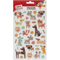 Creamania - Pegatinas Aviones/Perros con relieve (varios modelos)