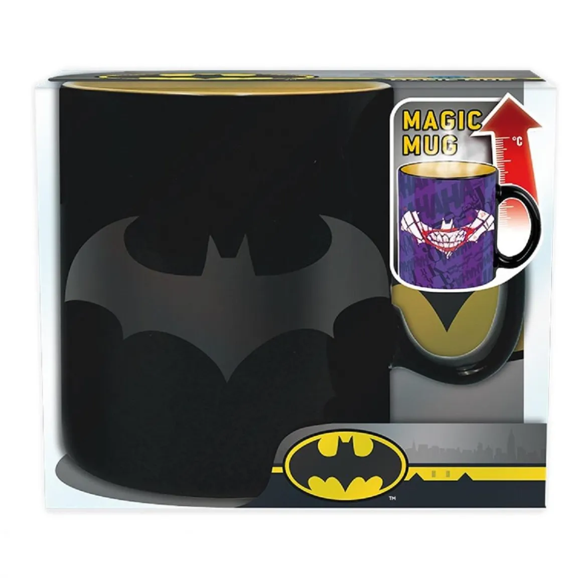 DC Cómics - Batman y Joker - Taza térmica