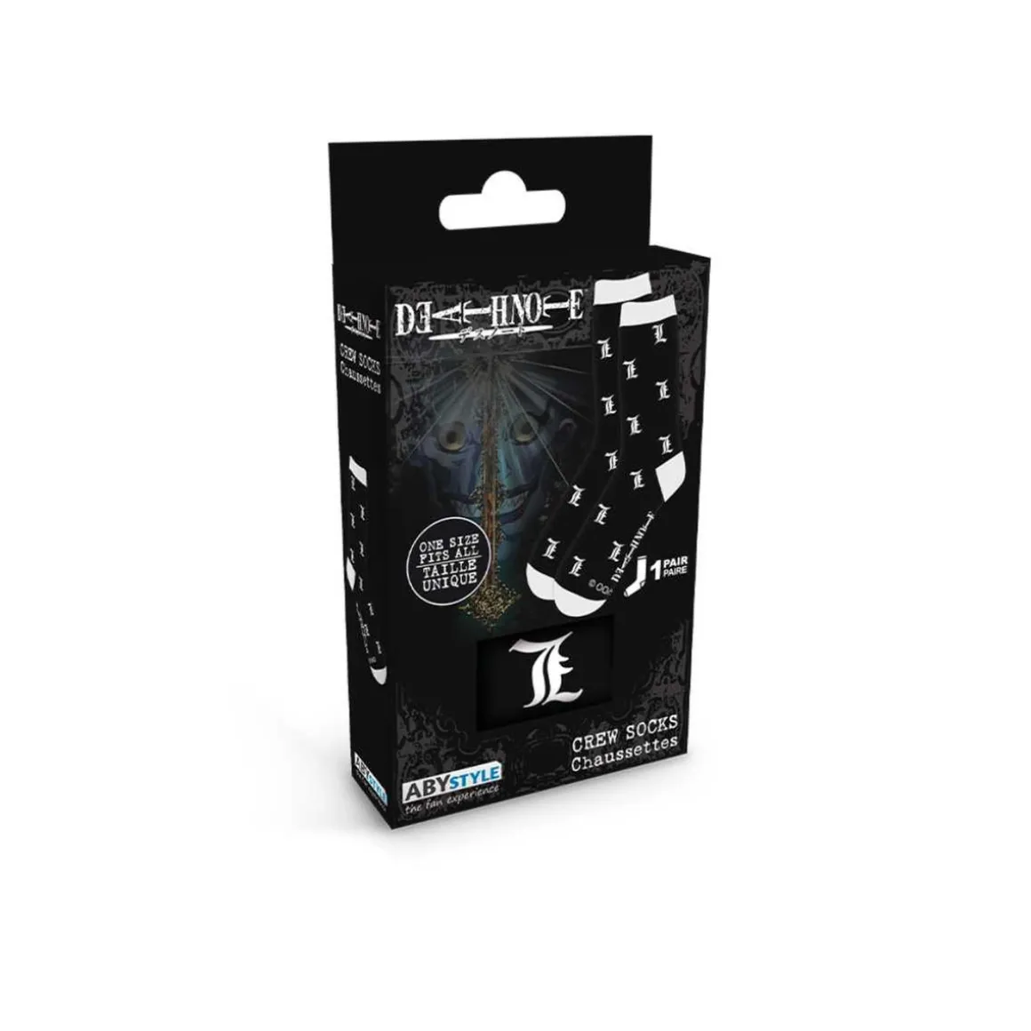 Death Note - Par de calcetines (Talla 38-43)