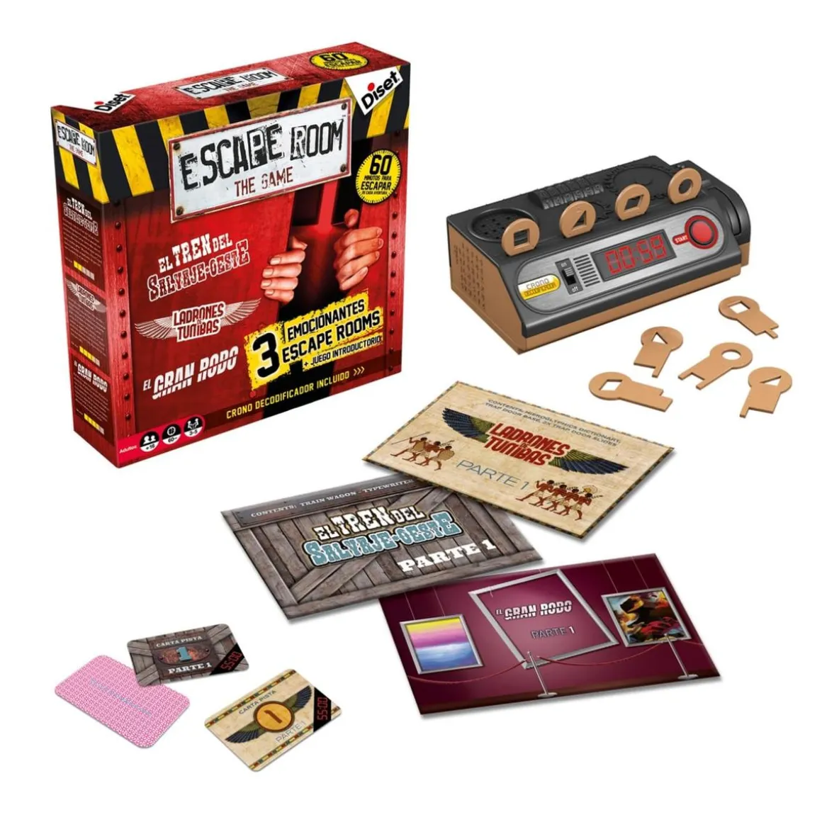 Diset - Escape Room - Juego de mesa