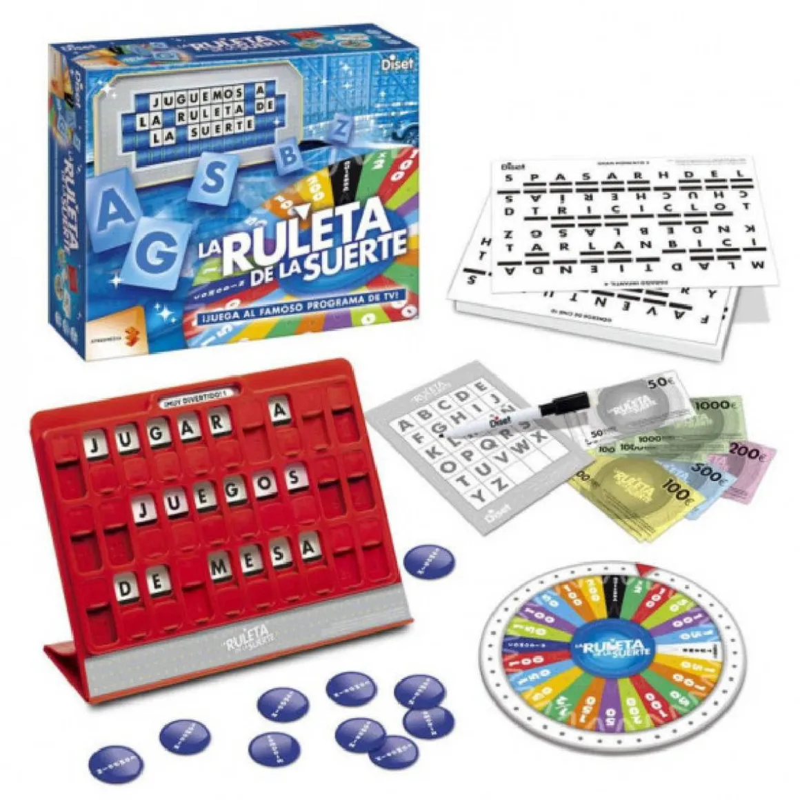 Diset - La ruleta de la suerte - Juego de mesa