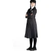 Disfraz uniforme Miércoles con peluca talla M ㅤ