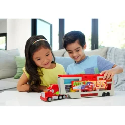 Disney - Cars - Camión taller cambia color juego de juguetes ㅤ
