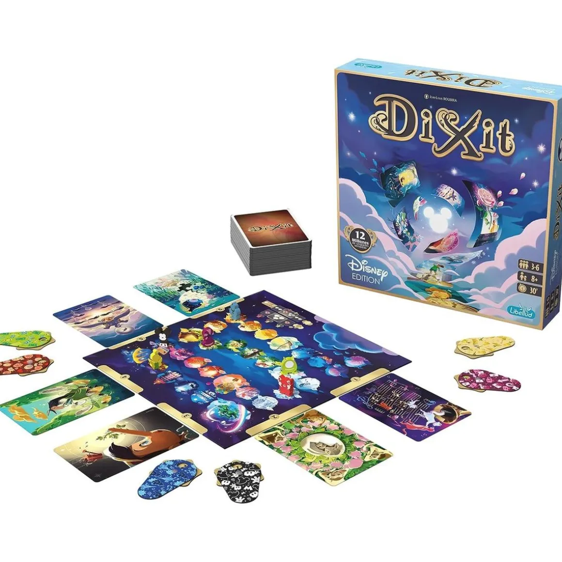 Disney - Juego de mesa Dixit Disney en español y portugués ㅤ
