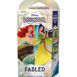 Disney Lorcana Fabled - Mazo de inicio Ámbar / Zafiro (inglés)