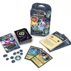 Disney Lorcana Whispers in the Well - Mazo de inicio Ámbar / Esmeralda (inglés)