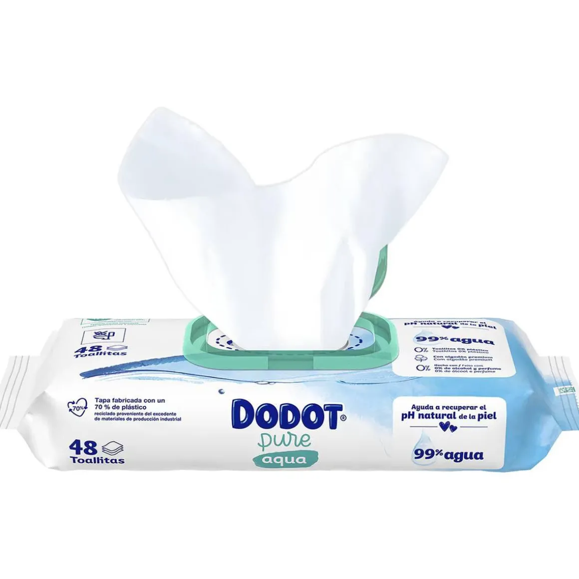 Dodot - Toallitas Aqua Pure 48 unidades