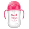 Dr. Brown´s - Mi primer vaso con pajita 270 ml Rosa