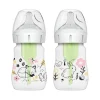 Dr. Brown's - Pack 2 Biberones Options+ Boca Ancha 150ml - Bosque