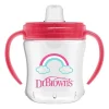 Dr. Brown´s - Vaso Transición boquilla suave 180 ml Rosa