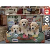 Educa Borras - Cachorros en el Equipaje - 500 Piezas
