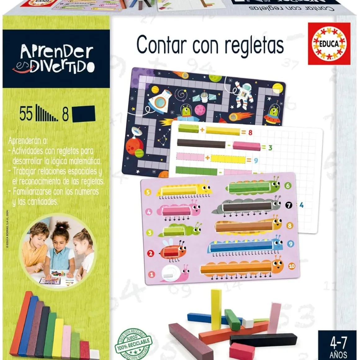 Educa Borras - Contar con regletas
