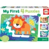 Educa Borrás - Animales de la selva - My first 4 puzzles