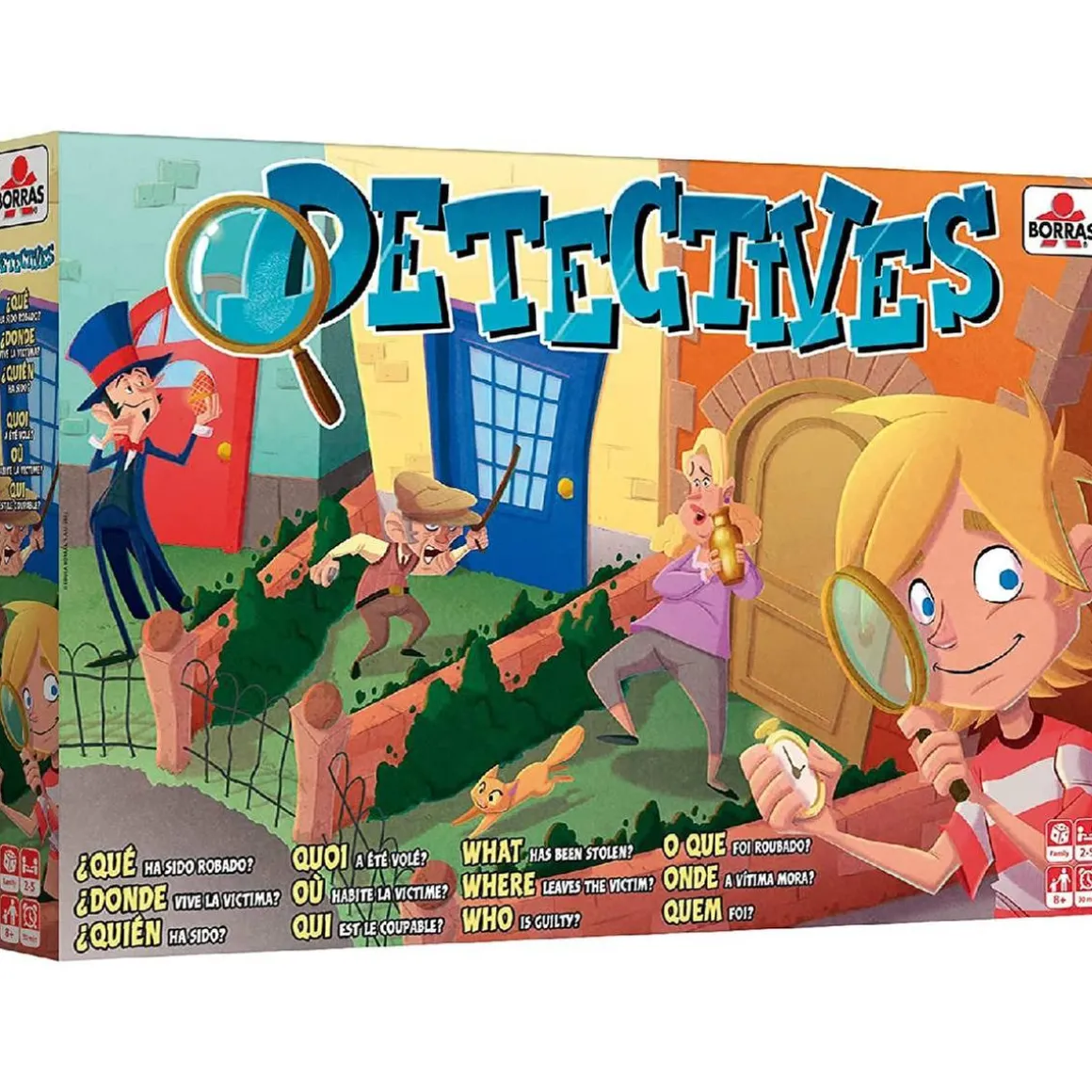 Educa Borrás - Detectives - Juego de mesa